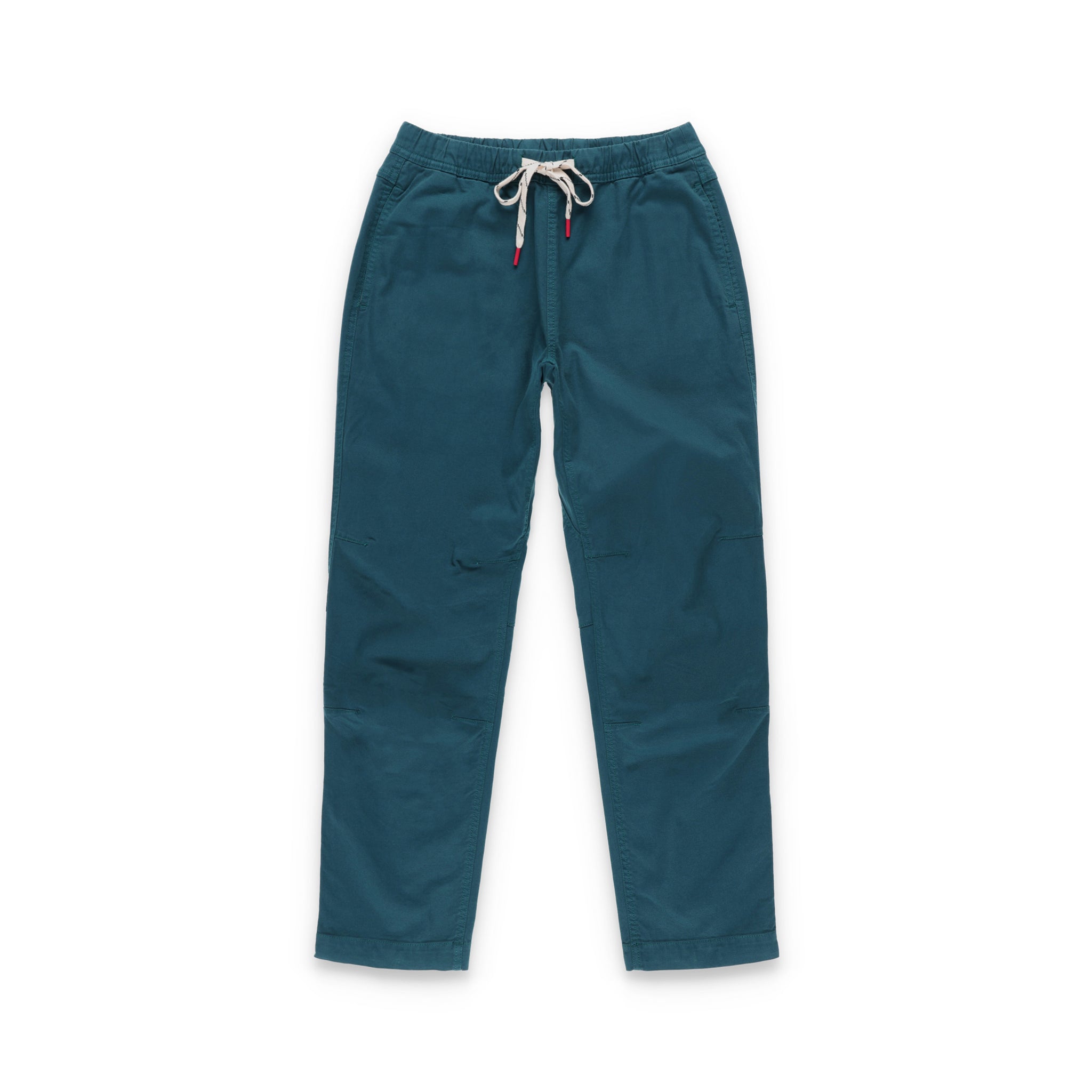 Topo Designs Women's Dirt Pants in 100% organic cotton with drawstring waist in "Pond Blue"