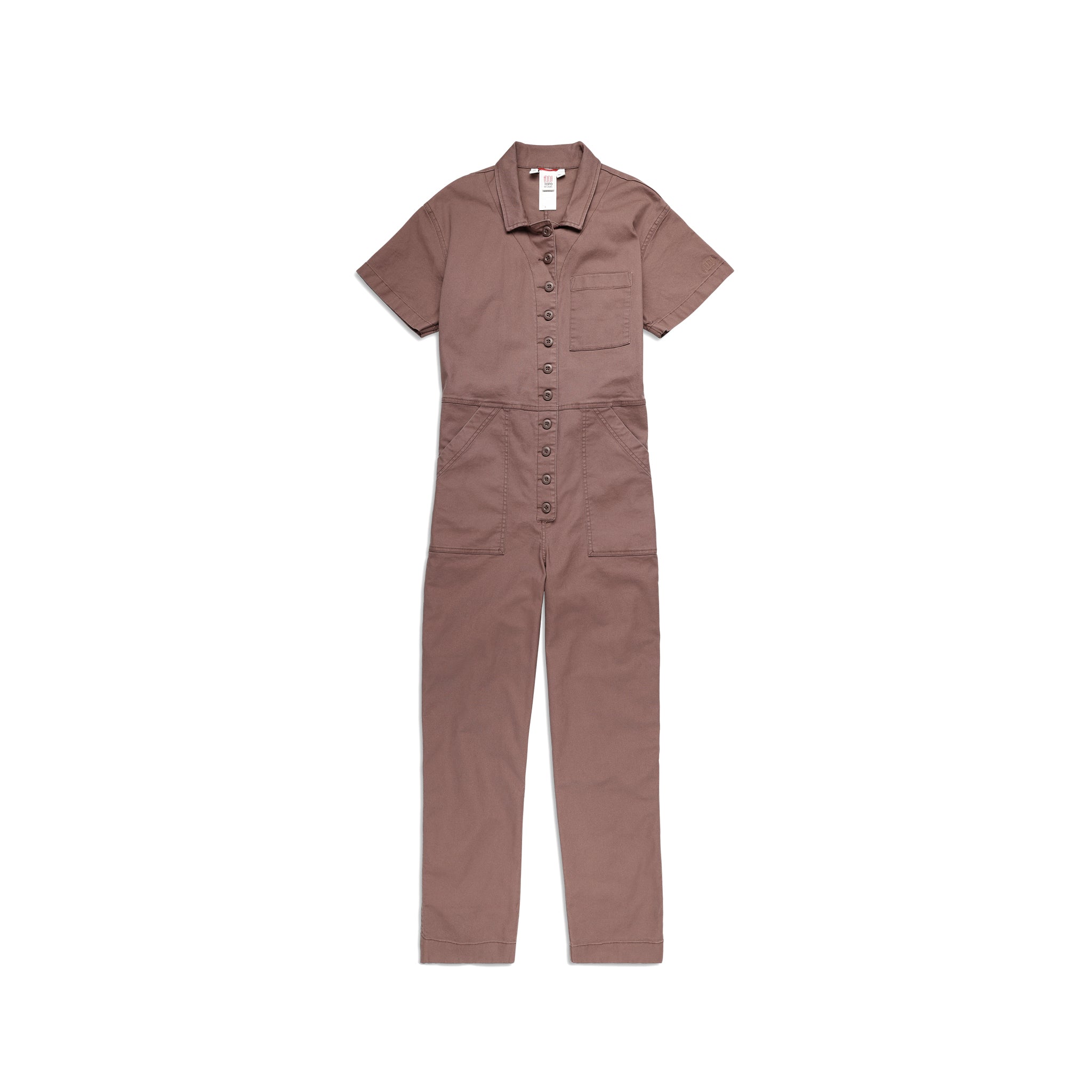 Dirt Coverall W in "Peppercorn"