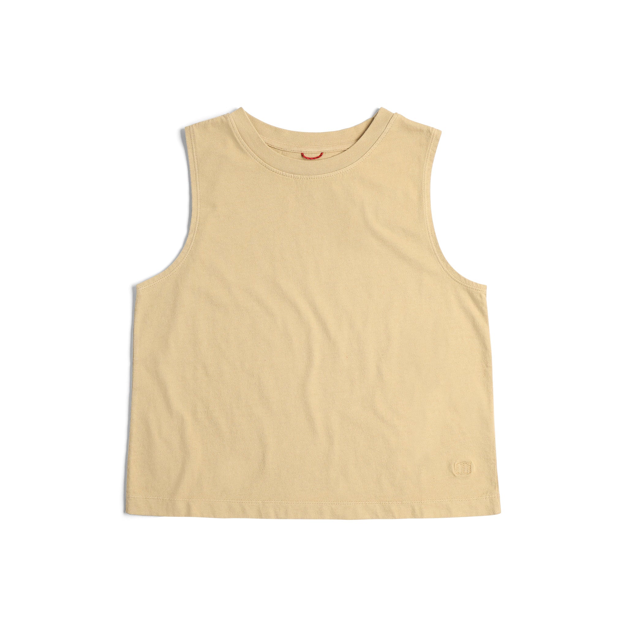 Front View of Topo Designs Dirt Tank - Women's in "Sahara"