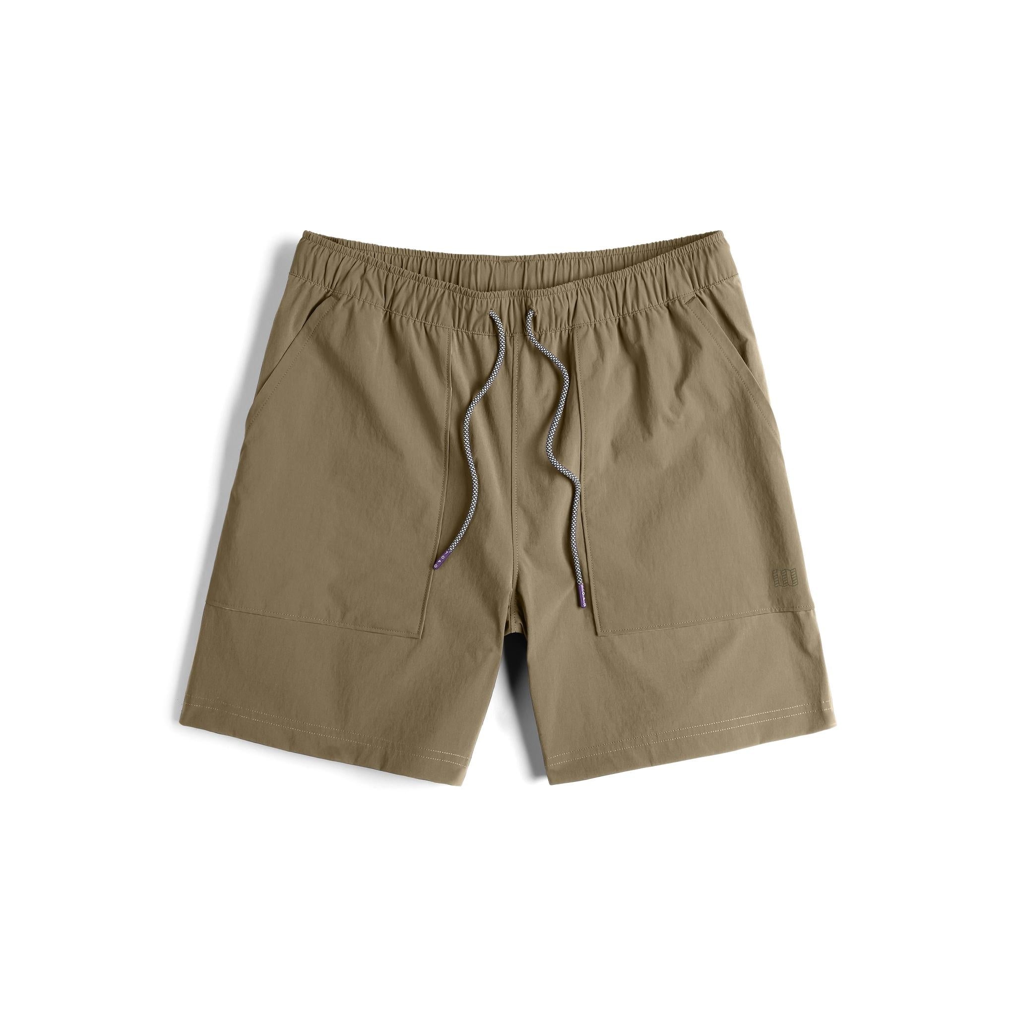 Front View of Topo Designs Mesa Shorts - Men's in "Elmwood"