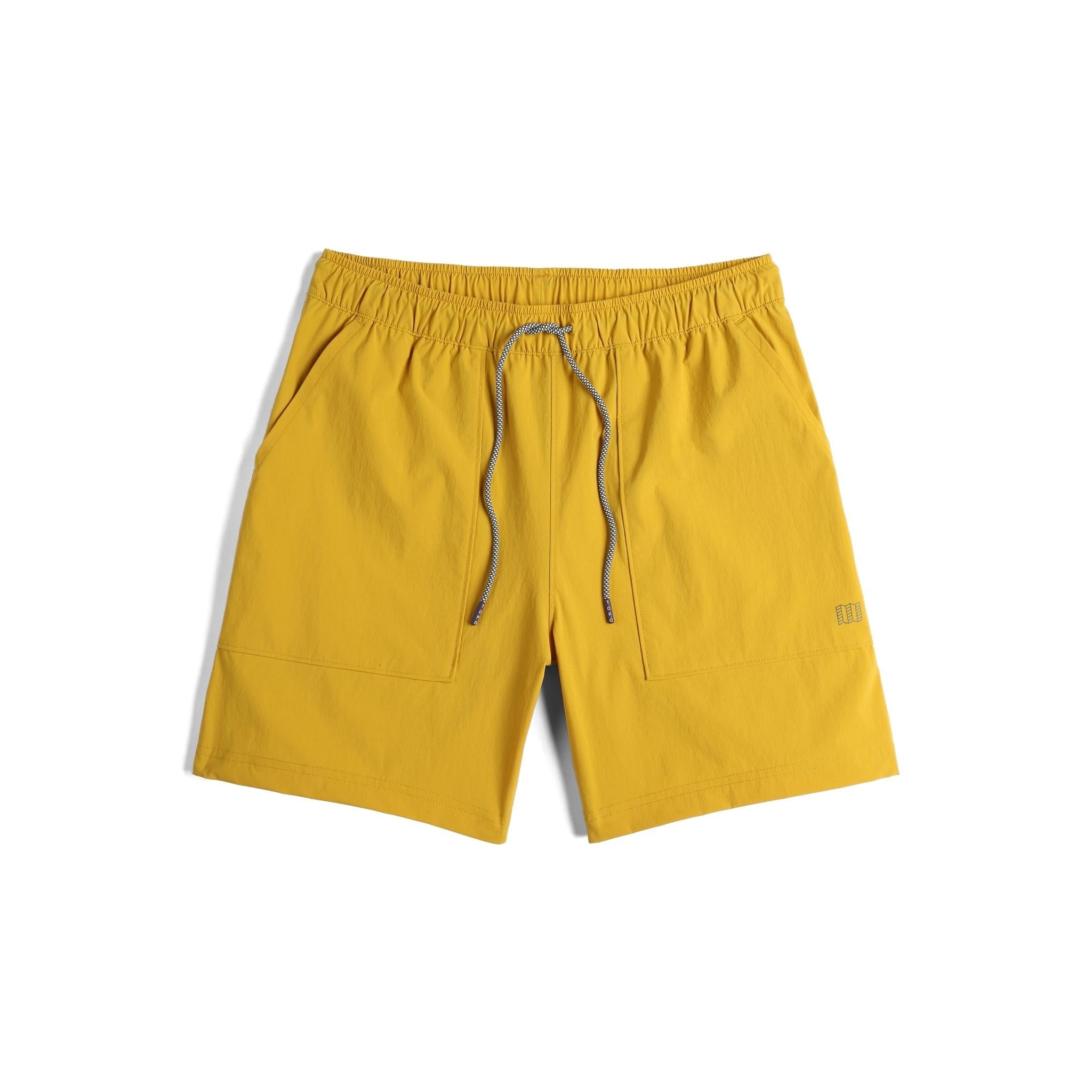 Front View of Topo Designs Mesa Shorts - Men's in "Honey"