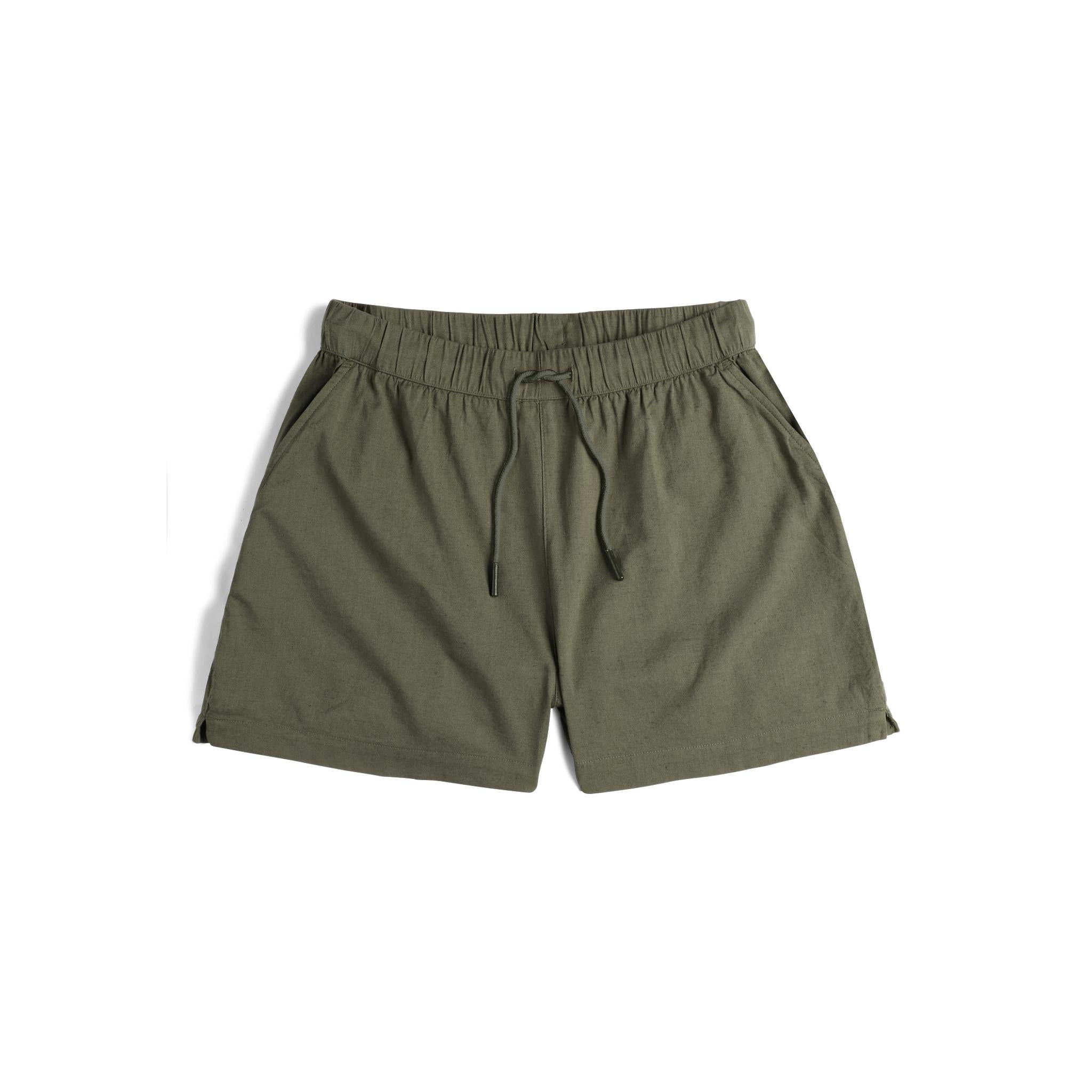 Front View of Topo Designs Daytripper Shorts - Women's in "Beetle"