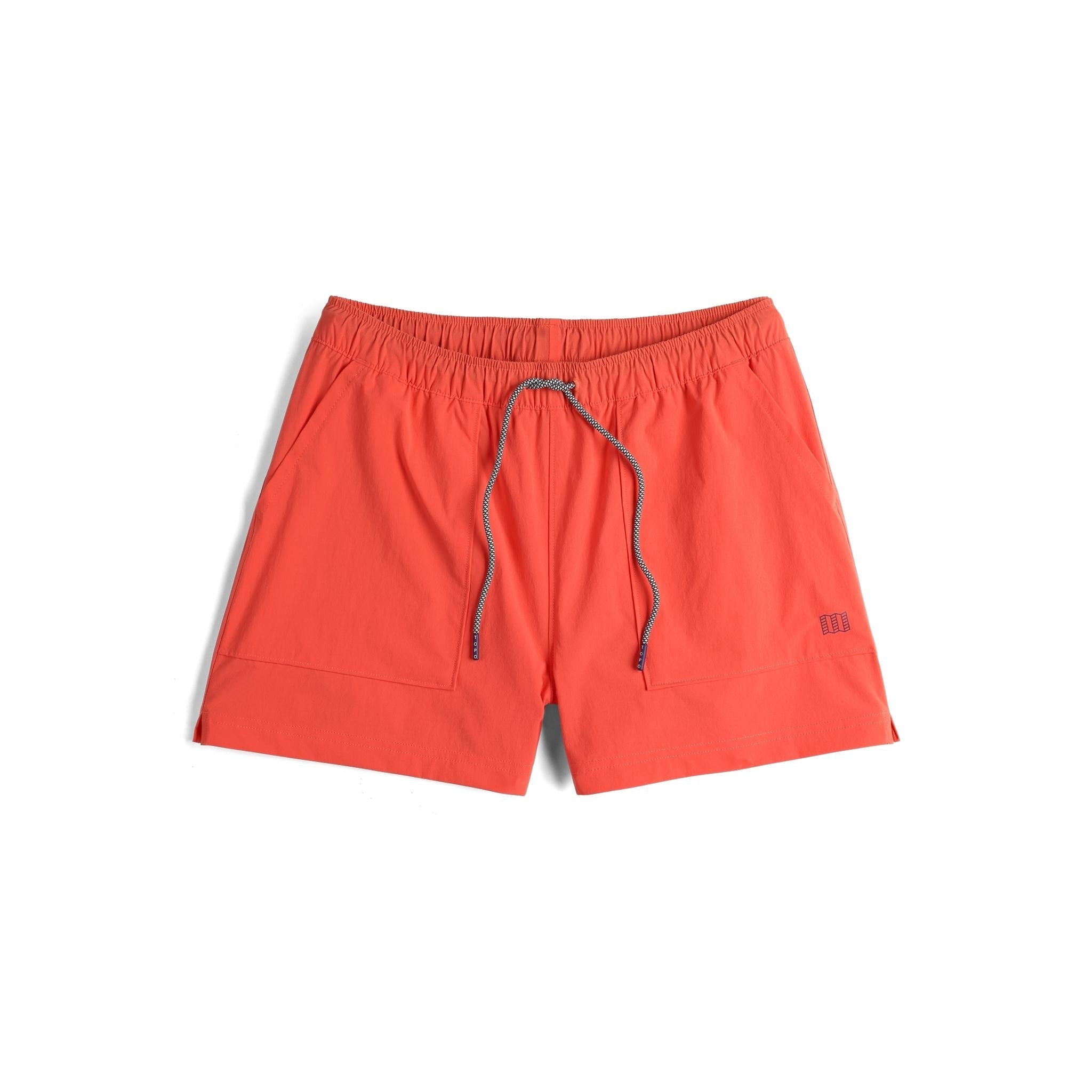 Front View of Topo Designs Mesa Shorts - Women's in "Emberglow"