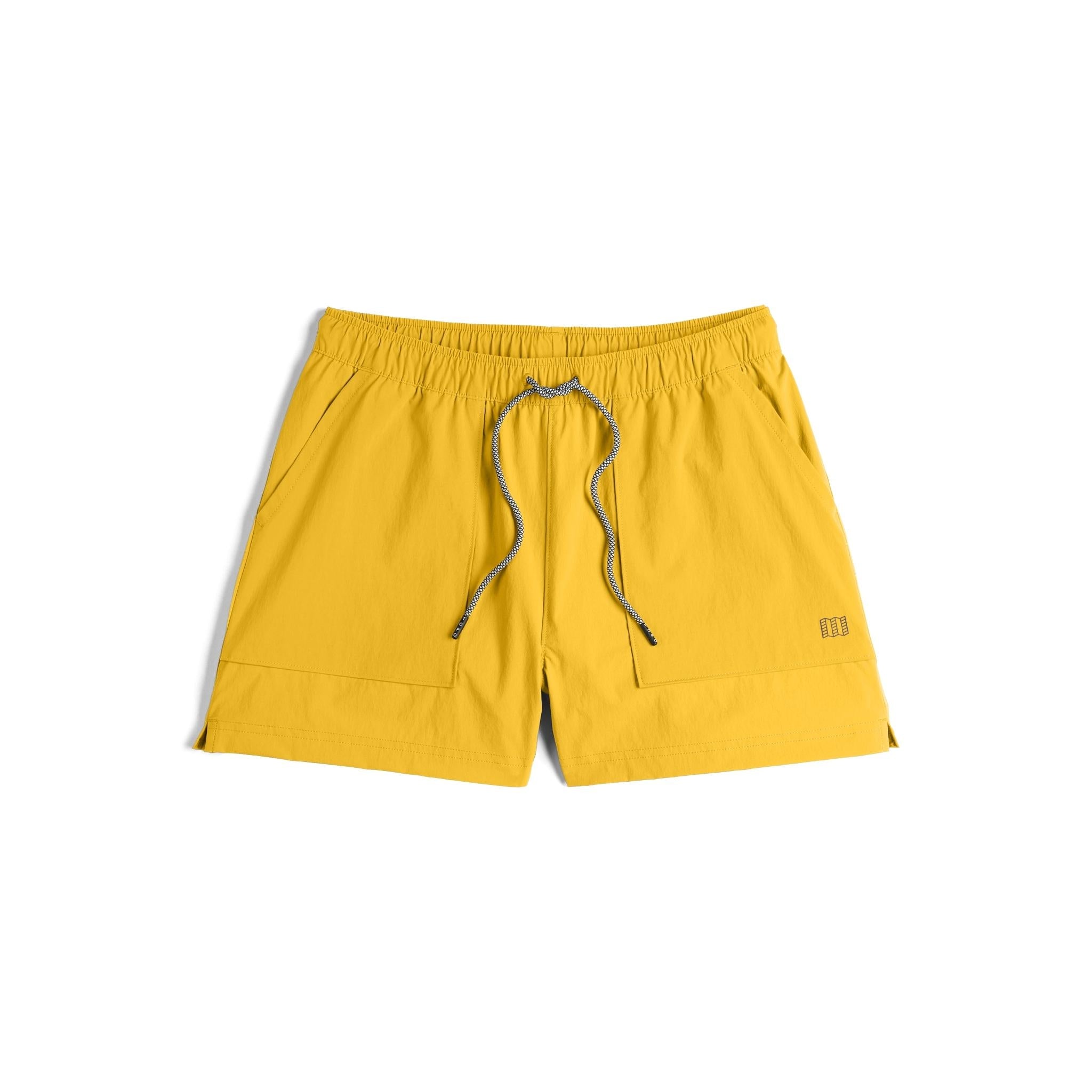 Front View of Topo Designs Mesa Shorts - Women's in "Honey / Elmwood"