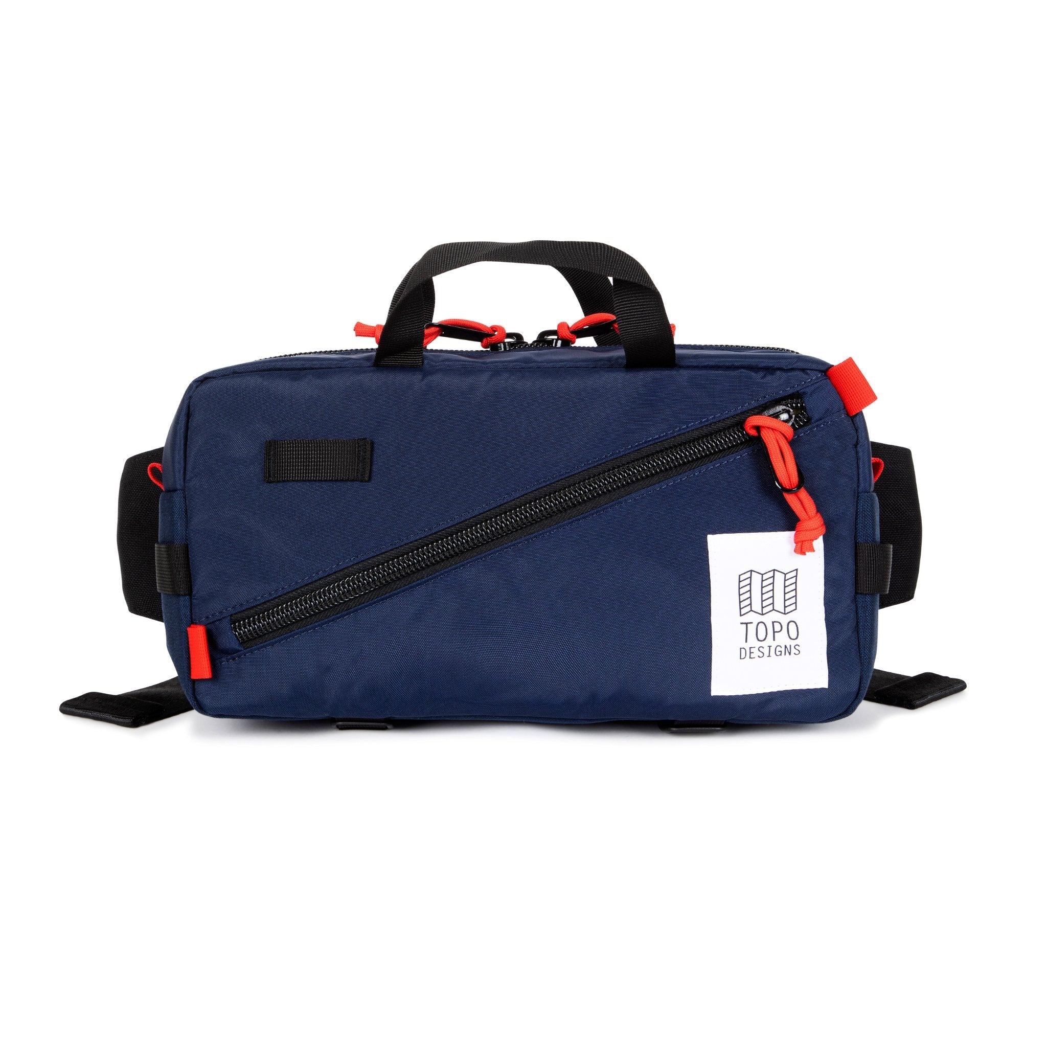 Topo Designs Quick Pack hip fanny pack in Navy blue.